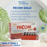 Fecom Gold – Viên uống bổ sung Sắt và Acid Folic cho cơ thể.