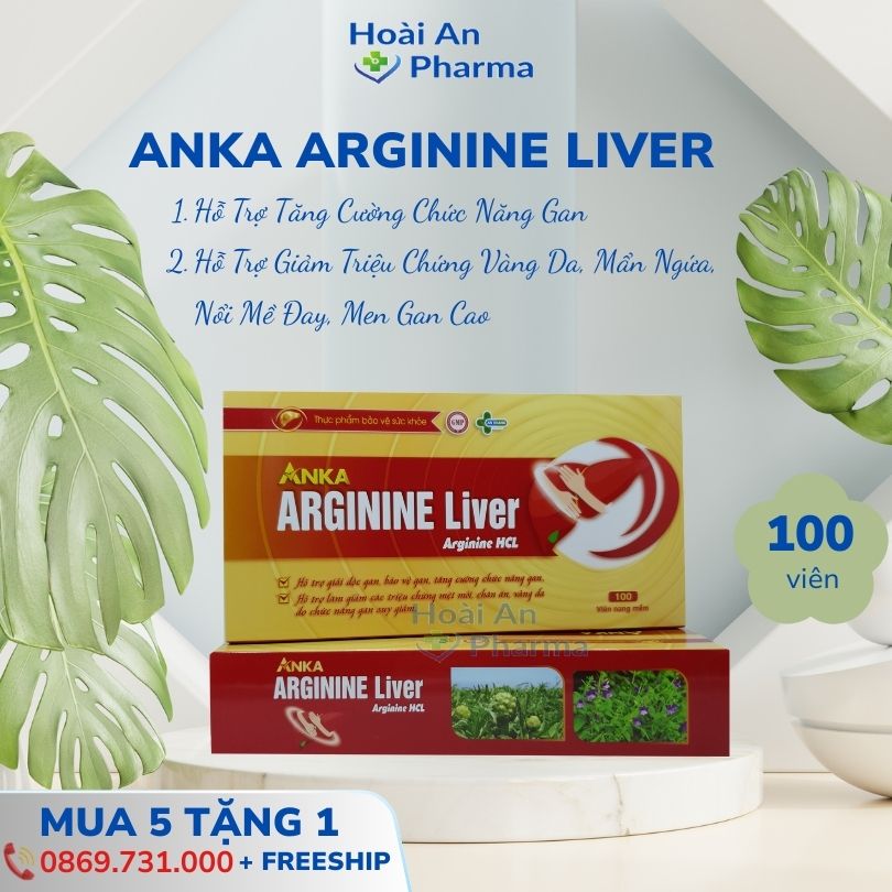 Anka Arginine Liver – Tăng cường chức năng gan