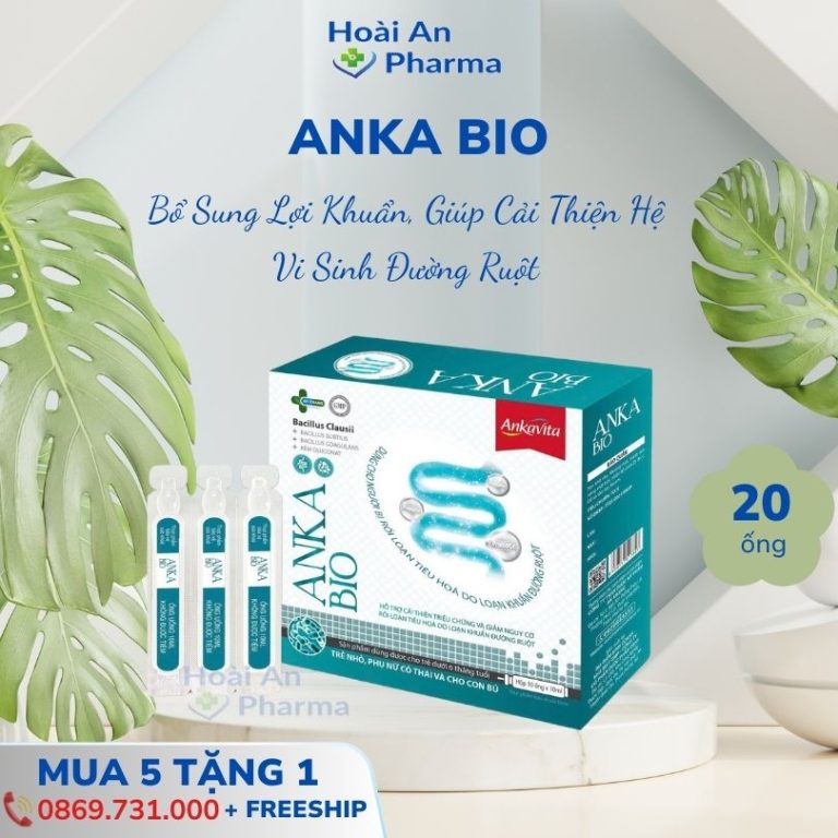 Anka BIO hộp 20 ống x 10ml – Bổ sung lợi khuẩn