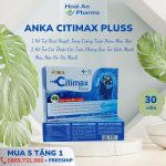 Citimax Plus- Hỗ trợ hoạt huyết, tăng cường tuần hoàn máu não
