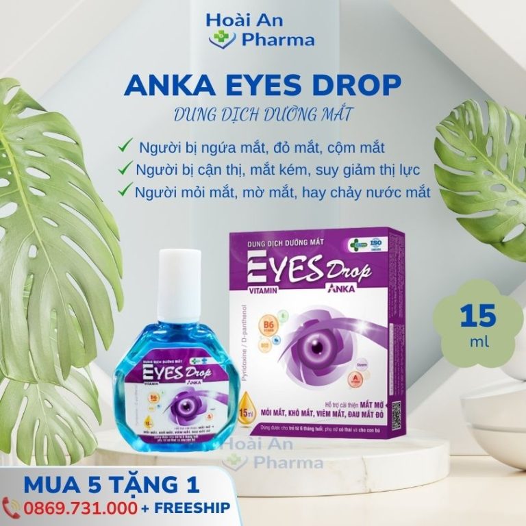 Anka Eyes Drop – Dung dịch dưỡng mắt
