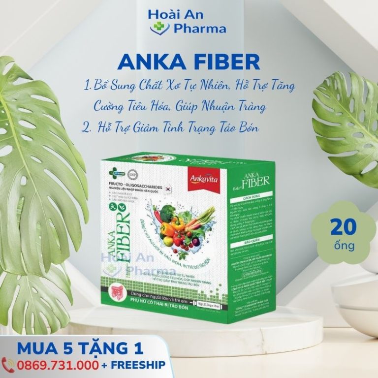 Anka Fiber, hộp 20 ống x 10ml